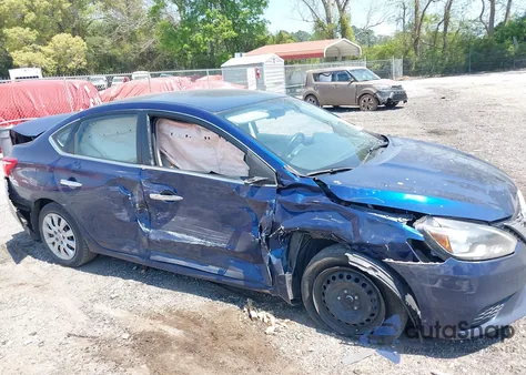 2017 Nissan Sentra S from USA, damaged, VIN 3N1AB7AP4HY274454